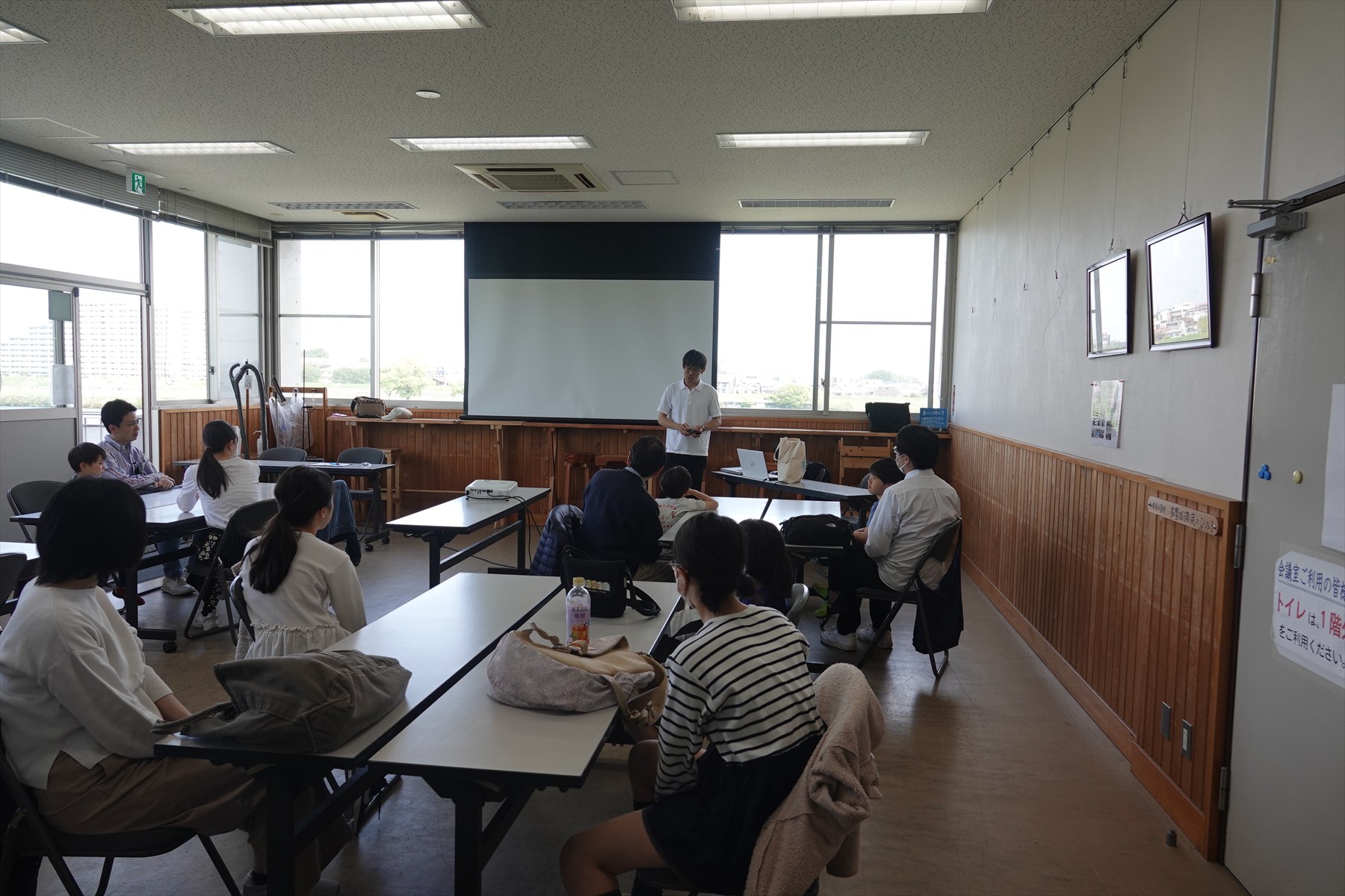 とうめい葉っぱのワークショップ