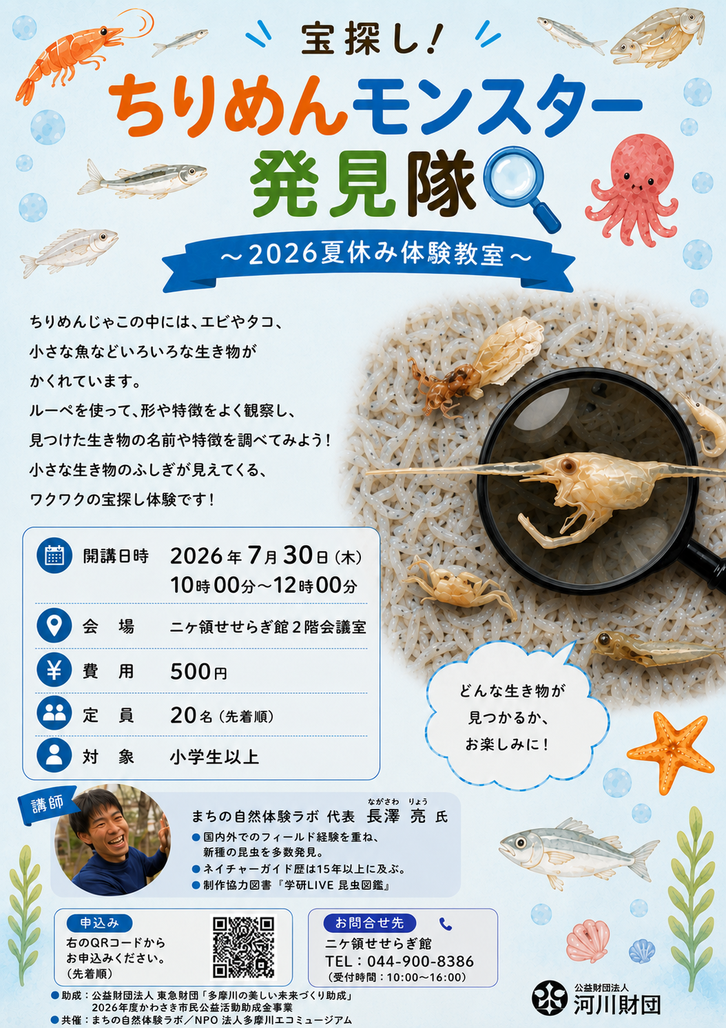 ちりめんモンスター発見隊チラシ
