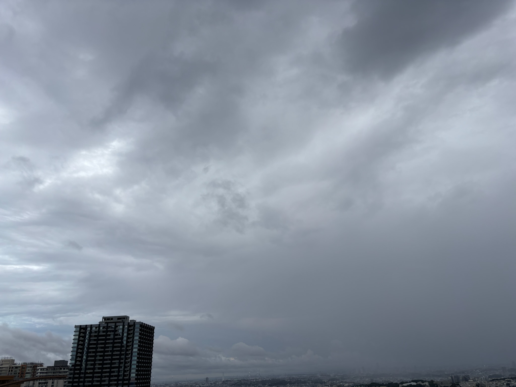 高層雲（おぼろ雲）の写真