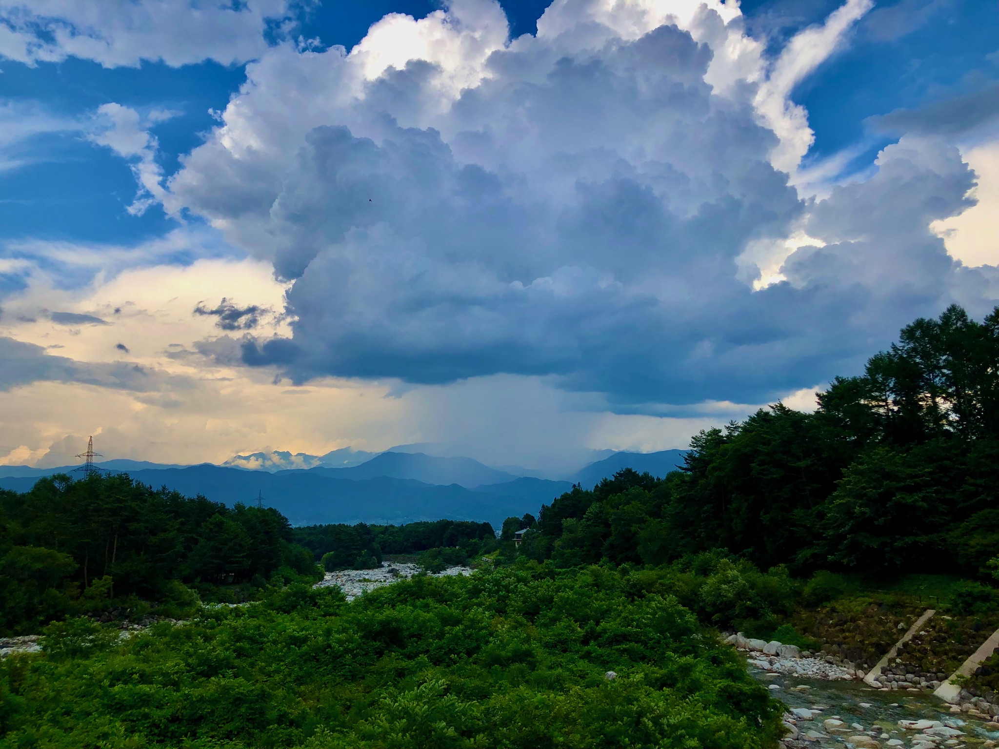 積乱雲（入道雲）の写真