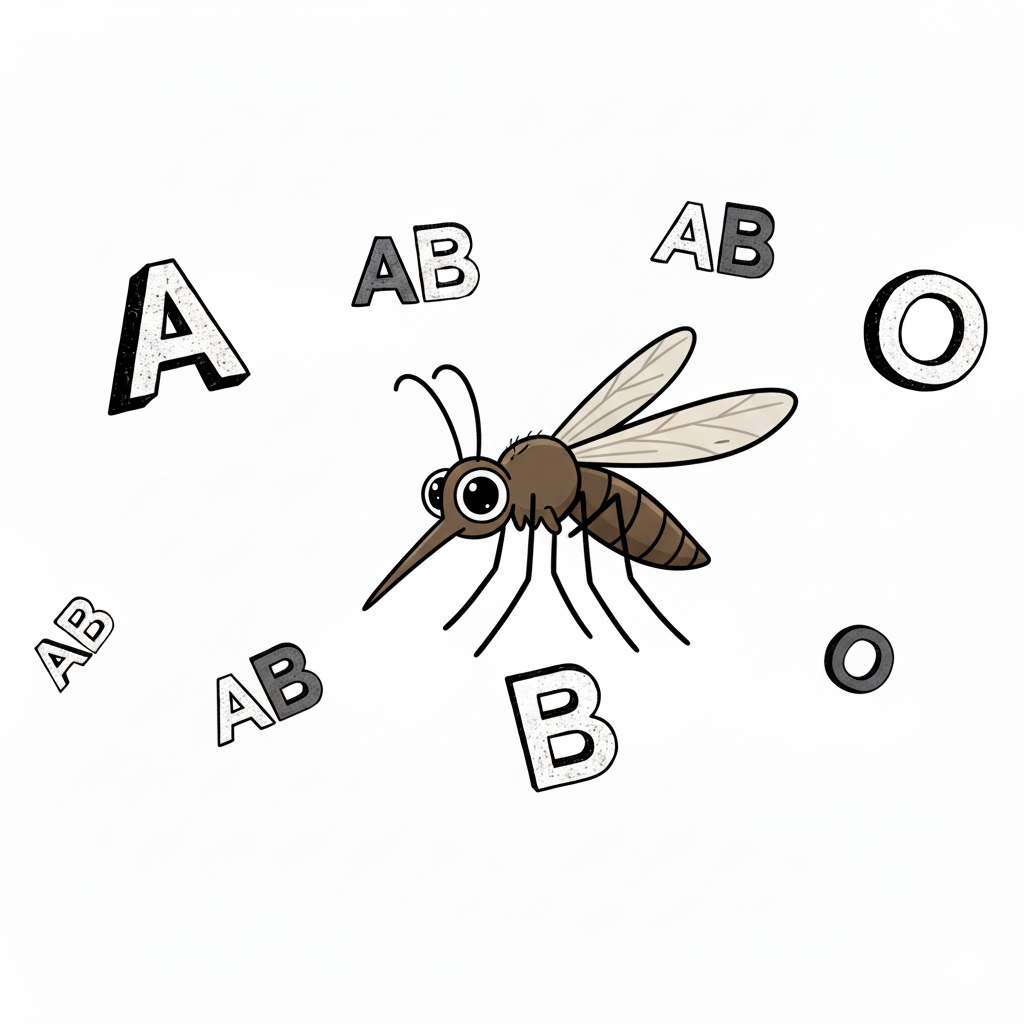 蚊の刺され対策イラスト