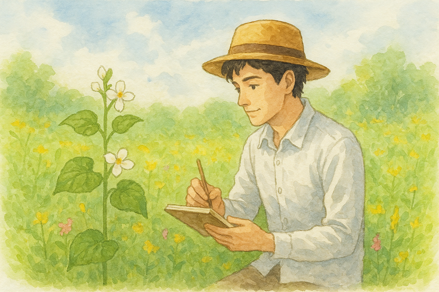 朝ドラ「らんまん」とドクダミ